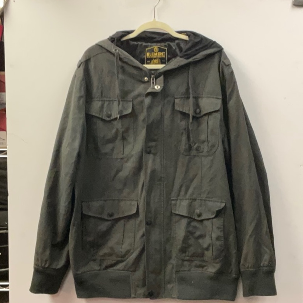 Element skateboard company wolfeboro collection green size xl